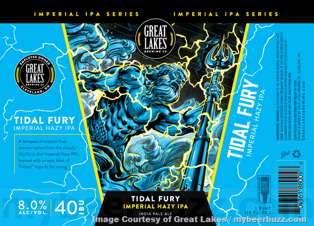 Great Lakes Tidal Fury Coming To The Imperial IPA Series Cans / Barrel Aged Christmas Ale / Oktoberfest 2021