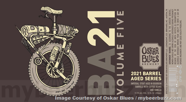 Oskar Blues Adding BA21 Volume Five To 2021 Barrel Aged Series