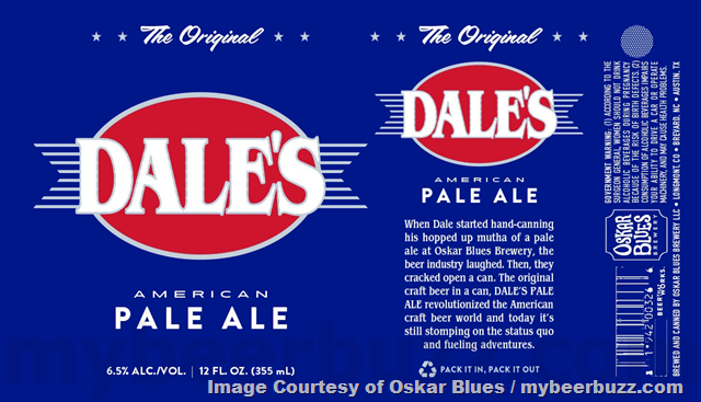 Oskar Blues Updating Dale’s American Pale Ale, Dale’s American Lager & Dale’s American Double IPA