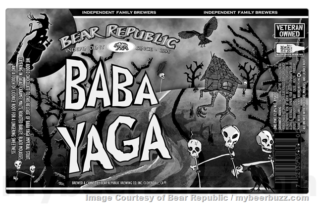 Bear Republic Adding Baba Yaga Chocolate & El Oso Lager