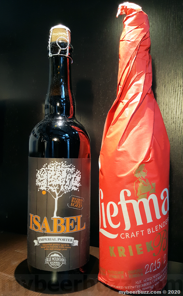 Mybeerbuzz.com Highlights The Rare Beer Club Liefmans Kriek Brut & Blue Mountain Barrel House Isabel (Review)