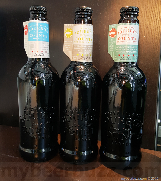 Mybeerbuzz .com Highlights 2020 Goose Island Bourbon County Brand Stout Variants (Review)