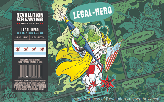 Revolution Adding Legal-Hero, Zenith Hero, Centennial Hero, Nelson Hero, Eugene, Apple Brandy Barrel Ryeway and Baphomet Cans