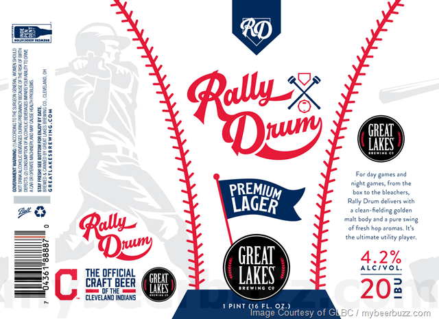 Great Lakes Teaming Up With The Cleveland Indians For Rally Drum / Rally Drum Lemon Shandy