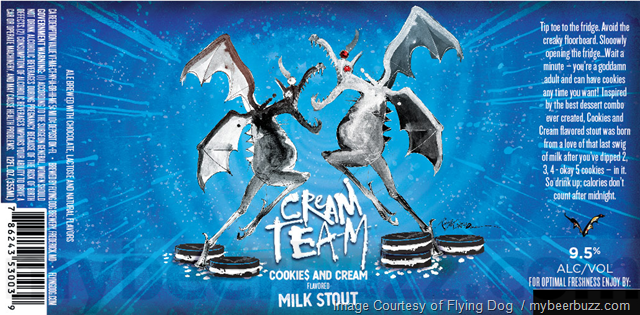 Flying Dog Working On Cream Team & Brewhouse Rarities Strawberry Jalapeño Margarita Gose