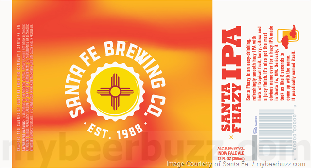 Santa Fe Brewing Adding Santa Fhazy IPA, NMX Standard, Starter Fluid, Juiced Up Starter Fluid, Free Wheeler, Happy Camper IPA, Socialer Hour, 7K IPA, NMW Standard, Starter FLuid & Squeezer