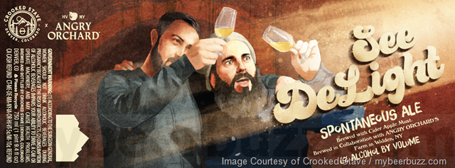 Crooked Stave & Angry Orchard Collaborate On See DeLight & Appleation