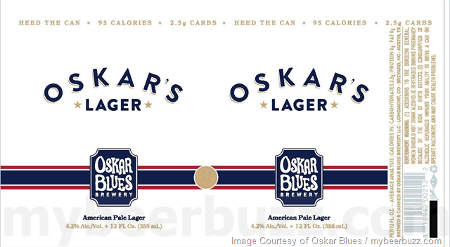 Oskar Blues Adding Oskar’s Lager Cans