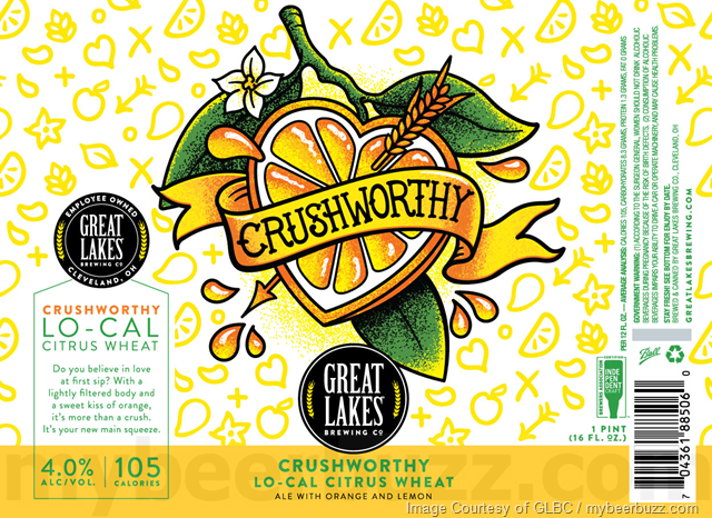 Great Lakes Adding Crushworthy Lo-Cal Citrus Wheat