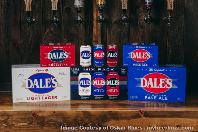Oskar Blues Dale’s Pale Ale New Branding & Light Lager Joining The Family