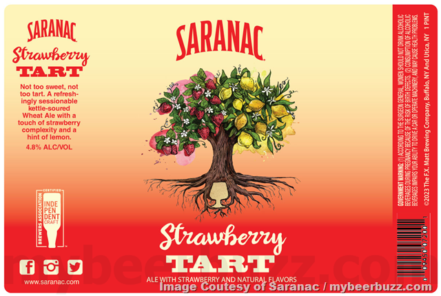 Saranac Adding Strawberry Tart, Hazy Pils, Season’s Best, Blueberry Blonde, Clouded Dream, Hoppy Hour Hero, Clouded Dream, Blueberry Blonde, Golden, Black Forest, Adirondack Lager, Pale Ale, Cold Brew Coffee Lager, White IPA, Holidaze Haze IPA, Frosty Pils, Black Forest Cake, Hoppy Hour Hero Juicy IPA, Hoppy Hour Hero Tropical IPA, Hoppy Hour Hero West Coast IPA, Weekend Warrior, Trail Blazer, Bear Squeeze, Bear Growler, Frosty Pils, White Out, Holidaze Haze, Weekend Warrior Mid Strength, Wildberry Ale, Always Hazy Peach IPA, Blueberry Blonde, Pomegranate Wheat, Big Growler & Snow Cloud IPA