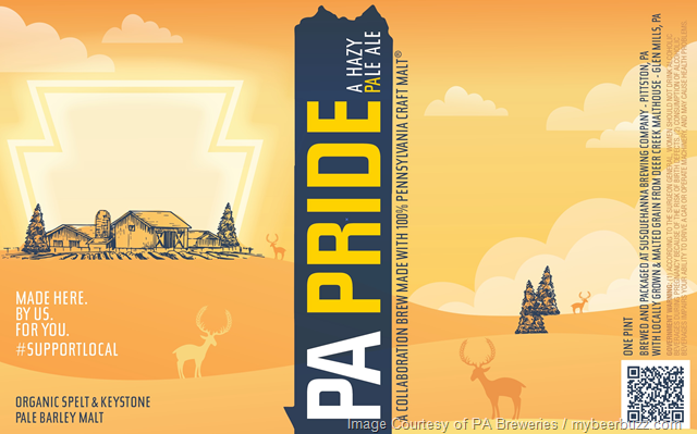Pennsylvania Brewers Team Together for Release Of “PA Pride” Pale Ale / Pilsner
