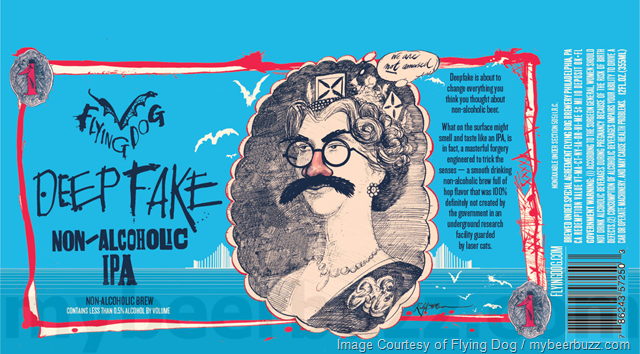 Flying Dog Adding Deep Fake Non-Alcoholic IPA / Irish Coffee Stout / The Truth