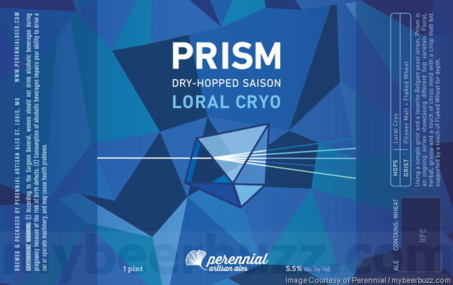 Perennial Adding Prism Loral Cryo Dey-Hopped Saison, Spare Parts, Drawing Sight, Helles, Then You Roast The Mallow, House Clouds, Take Ten, Suburban Beverage, Pharmacy Porter & Grace Cans