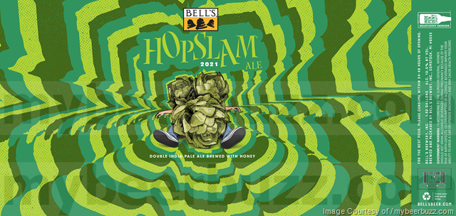 Bell’s Brewery Reveals Hopslam 2021 Packaging