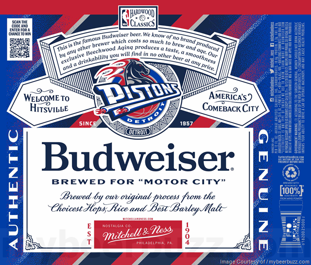 Budweiser Hardwood Classics NBA Packaging 2020 World Series