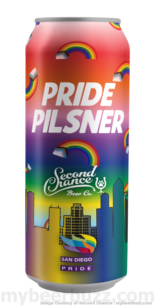 Second Chance Beer Company to Release Pride Pilsner for San Diego Pride Festival This Weekend