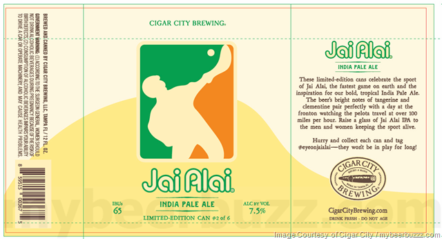 Cigar City Adding Jai Alai Limited Edition Cans