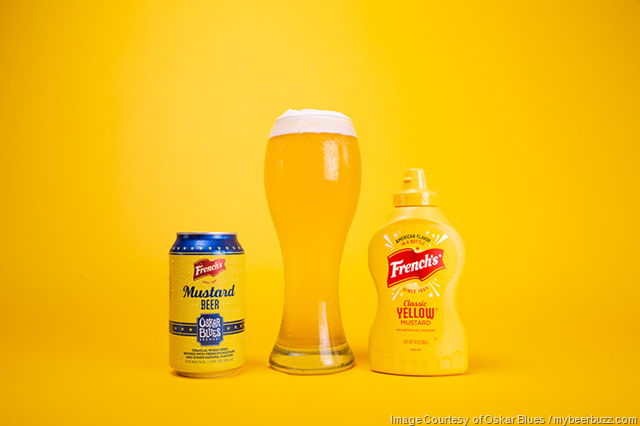 Oskar Blues Brewery and French’s Mustard Partner on Mustard Beer