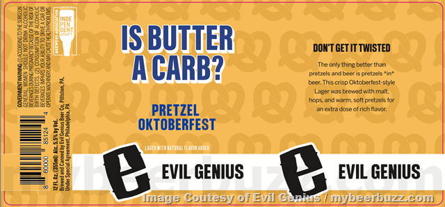 Evil Genius Adding Is Butter A Carb? Pretzel Oktoberfest & Hair Of The Dog