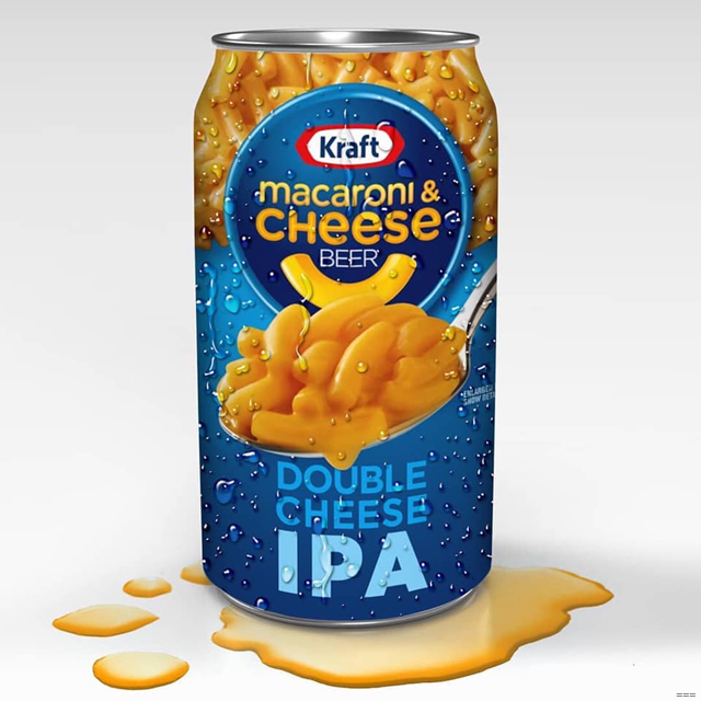 Kraft Macaroni & Cheese Double Cheese IPA Cans