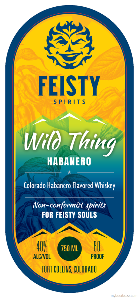 Feisty Spirits Wild Thing Habanero Favored Whiskey
