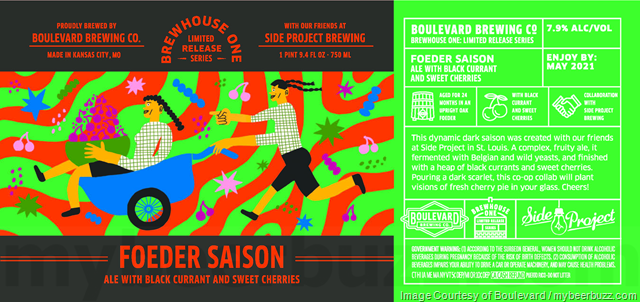 Boulevard Adding Foeder Saison Collaboration Variants To Brewhouse One Series