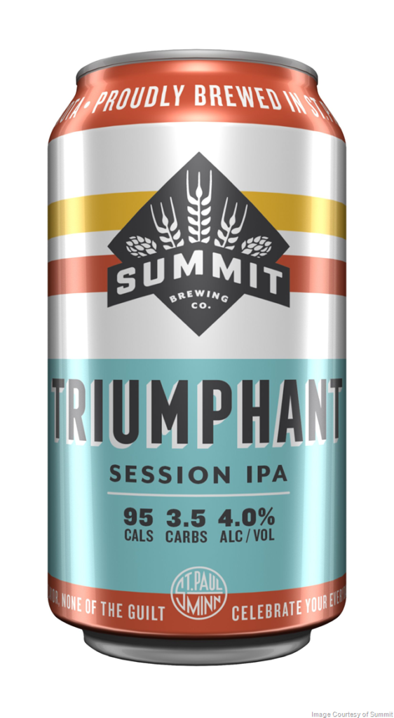 Mybeerbuzz .com Highlights Summit Brewing Triumphant Session IPA