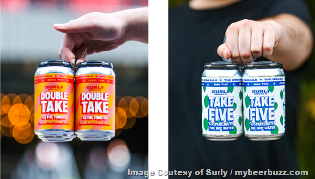 Surly Releasing Double Take THC Hop Water