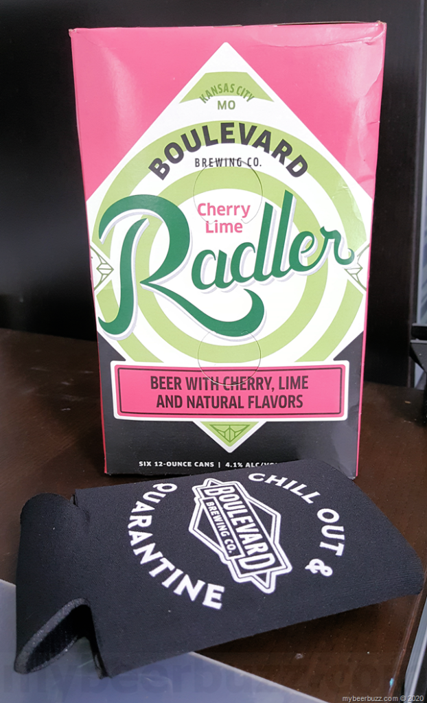 Mybeerbuzz .com Highlights Boulevard Cherry Lime Radler (Review)