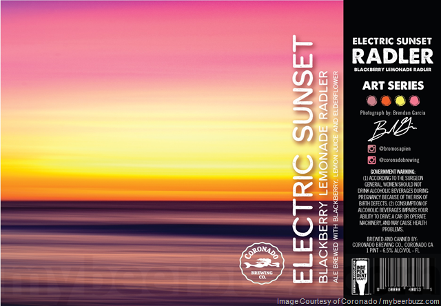 Coronado Brewing Adding Electric Sunset To Art Series Cans
