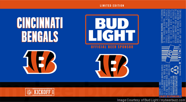 Bud Light Adding NFL Kickoff Team Cans / College Football / Hockey