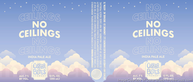 Oskar Blues Adding No Ceilings IPA Cans