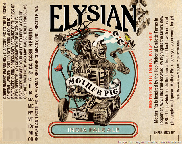 Elysian Working On Mother Pig IPA