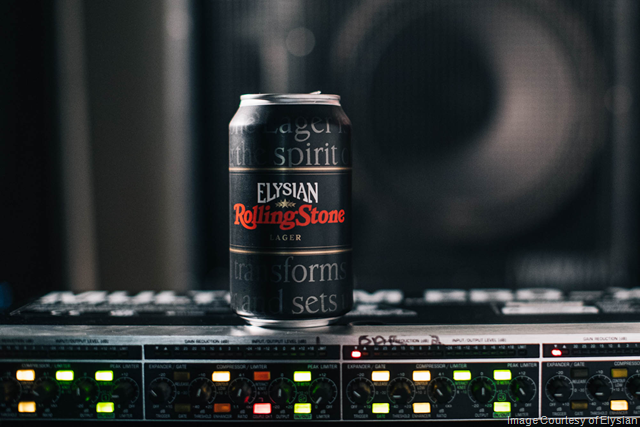 Elysian Brewing’s Co-Branded Rolling Stone Craft Lager Hits Stores Nationwide