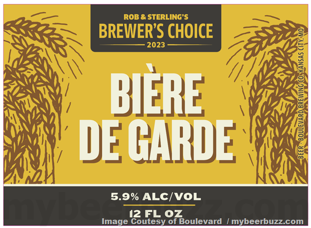 Boulevard Bière De Garde To Rob & Sterling’s Brewer’s Choice 2023 / Lemon Wheat Non-Alcoholic