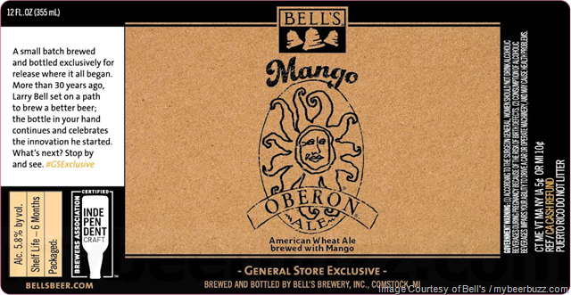 Bell’s Mango Oberon Coming As General Store Exclusive