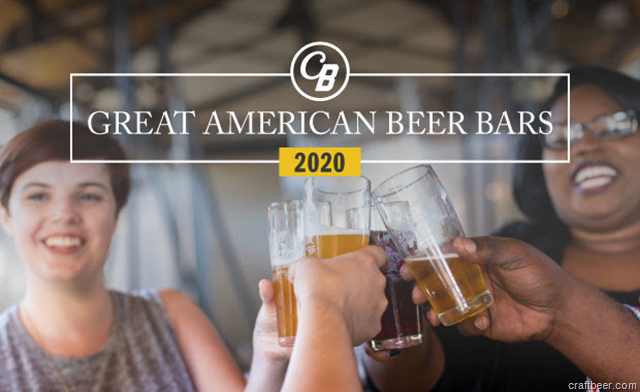 Craft Beer Announces 2020 Great American Beer Bars