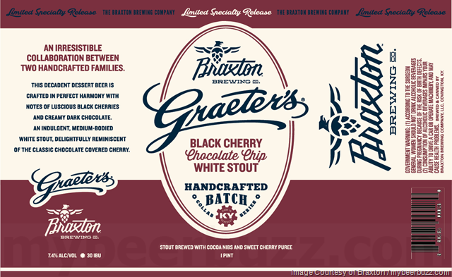 Graeter’s Ice Cream and Braxton Brewing Company Launch Newest Collaboration: Graeter’s Black Cherry Chocolate Chip White Stout