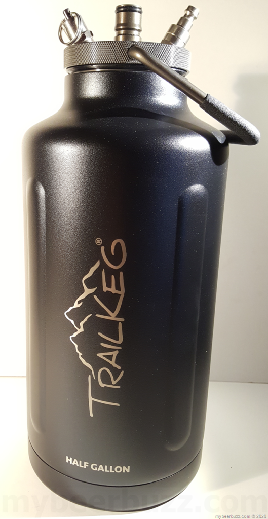 Mybeerbuzz .com Highlights TrailKeg Portable Draft Growler (Review)