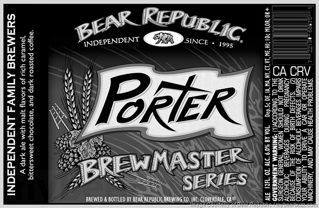 Bear Republic Porter & Pale Ale Coming To Brewmaster Series