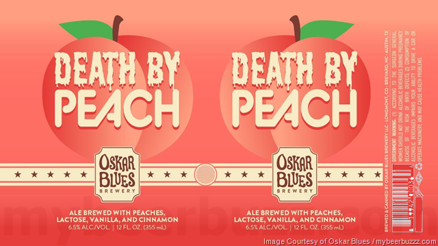 Oskar Blues Death By Peach Coming To “Death By” Series in 2020