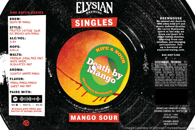 Elysian Death By Mango Coming To Singles Series Cans