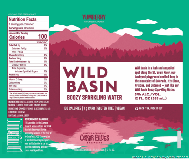 Oskar Blues Adding Wild Basin Boozy Sparkling Water–Yumberry, Strawberry Coconut & Blueberry Mango
