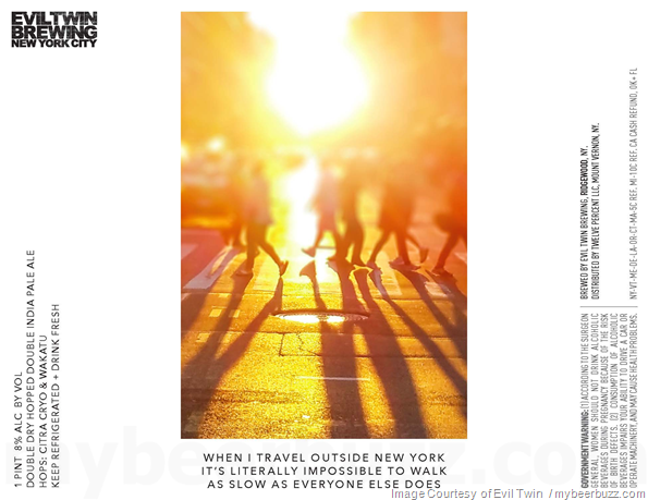 Evil Twin Adding When I Travel Outside New York It’s Literally Impossible To Walk As Slow As Everyone Else Does & Low Life