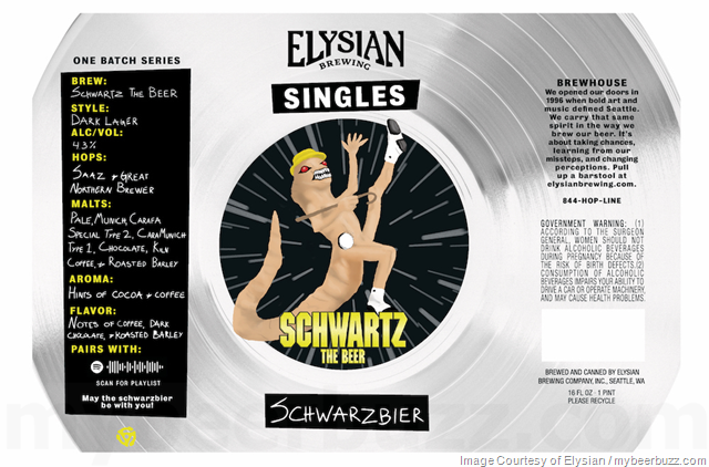 Elysian Adding Schwarz The Beer To Singles Cans