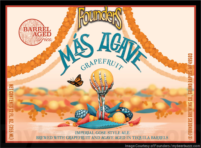 Founders Adding Más Agave Grapefruit To Barrel Aged Series in May 2020