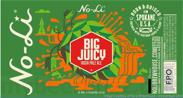 No-Li Brewhouse Updating Big Juicy, Jet Juiced, Wrecking Ball and Born & Raised