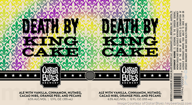 Oskar Blues Adding Death By King Cake Cans