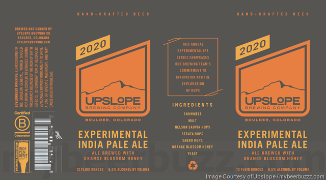 Upslope Working On 2020 Experimental IPA